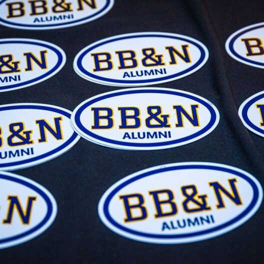 BB&N Alumni stickers.